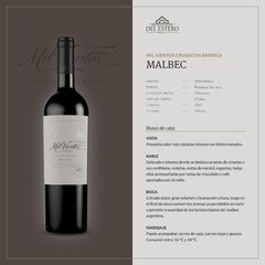 Mil Vientos Malbec Criado en Barrica - Bodega Merced del Estero - comprar online