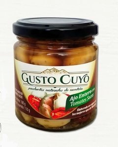 Ajos enteros con tomates secos - Gusto Cuyo