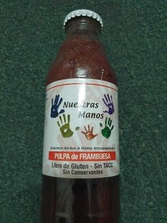 Pulpa de Frambuesa - Nuestras Manos