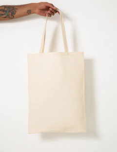 Ecobag 40x50 algodão cru - comprar online