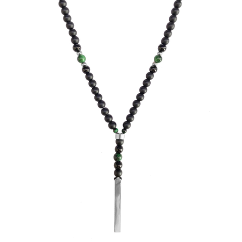 ROSARIO IDENTITE OJO DE TIGRE VERDE