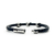 Imagen de BRAZALETE CALAVERAS NEGRO