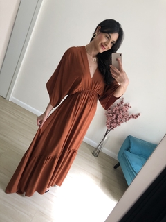 Vestido Muriel - Terracota - comprar online