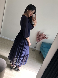 Vestido Maiara - Azul Marinho na internet