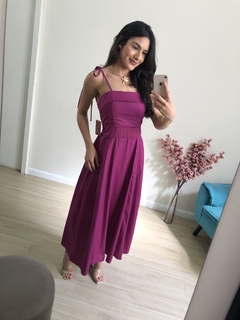 Vestido Angélica - Fúcsia - comprar online