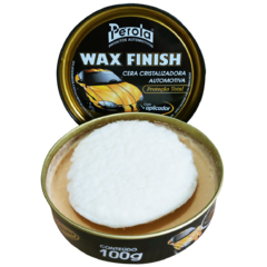 Cera Cristalizadora Wax Finish Com Aplicador PÉROLA 100g na internet
