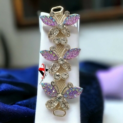 Cabedal Modelo Borbolera 1 par sem pino modelo com argola