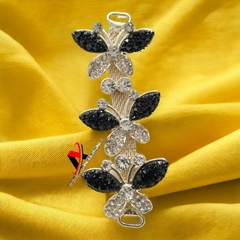 Cabedal Modelo Borbolera 1 par sem pino modelo com argola