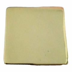 Fivela Modelo Quadrado cor Dourado Metal pacote 6pçs