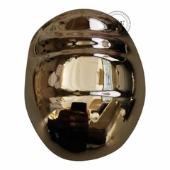 Fivela Modelo Tartaruga ABS cor dourado pacote com 2peças