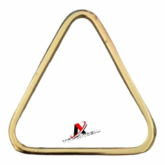 Fivela Metal Qualidade Zamak Modelo Triangulo Cor dourado ou prata pacote com 6pçs