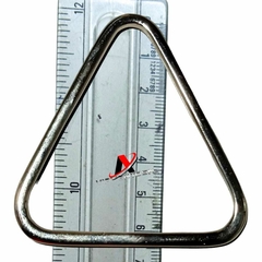 Fivela Metal Qualidade Zamak Modelo Triangulo Cor dourado ou prata pacote com 6pçs