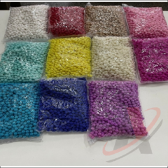 Perola Craquelada Tamanho 10mm ou 12mm 500g - comprar online