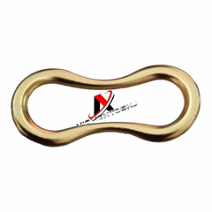 Fivela Arredondada Metal para Biquinis Vestidos Bolças 6peças