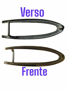 Fivela Modelo Bico de Pato Metal Cor Dourado Pacote c/ 6pçs