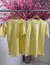 T-shirt Lisa Amarela