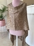 PONCHO LUX ORO - comprar online