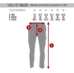 Pantalon chino gabardina - comprar online