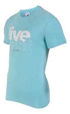 Remera Fast celeste - comprar online