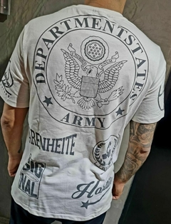 Remera Oversize Enemy blanco - comprar online