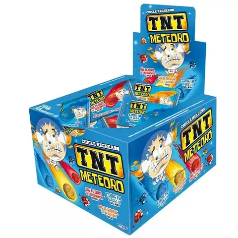 Chiclete TNT Meteoro 170g c/50 unidaeds