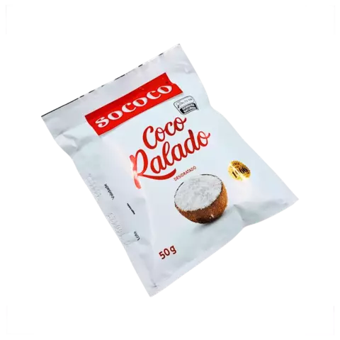 Coco Ralado Desidratado Sococo 50g
