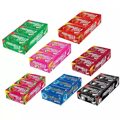 Chiclete Freegells 120g c/15 unidades - comprar online