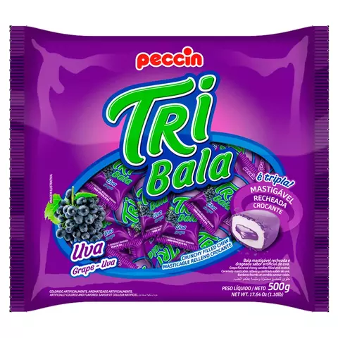Bala Tri Bala Uva 500g