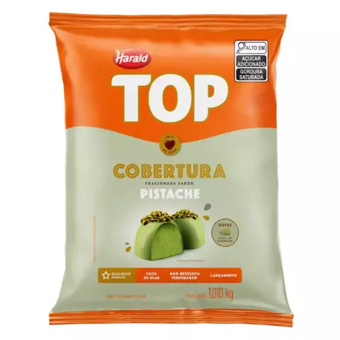 Cobertura Top Gotas Pistache Harald 1kg