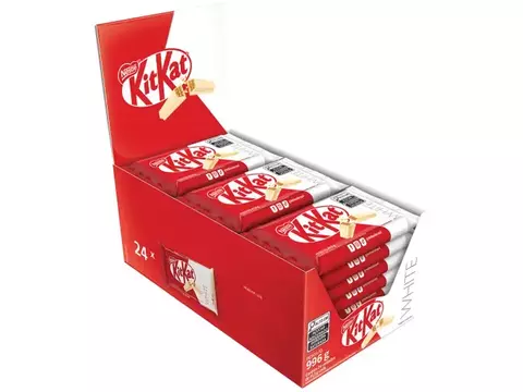 Chocolate Kit Kat Branco 996g c/24 unidades