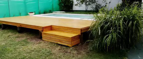 Deck Madera Eucaliptus