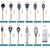 Set X12 Kit Utensilios De Cocina Mango Madera Punta Silicona en internet