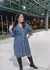 Chemisier Jeans Manga Longa - loja online