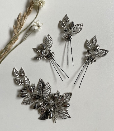 Tocadito lateral plata + pins