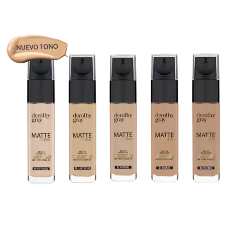 Base de Maquillaje Matte Oil Free - DOROTHY GRAY - comprar online