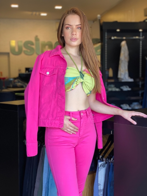JAQUETA MÉRCIA PIMENTA ROSA - comprar online