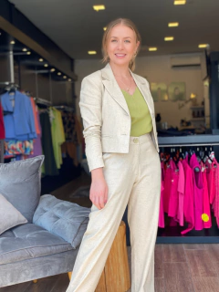 CALÇA CECILIA NATURAL na internet