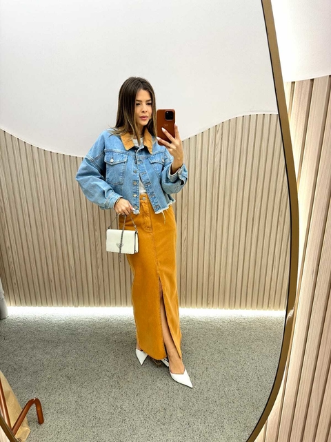 JAQUETA JEANS SARAH DUDA