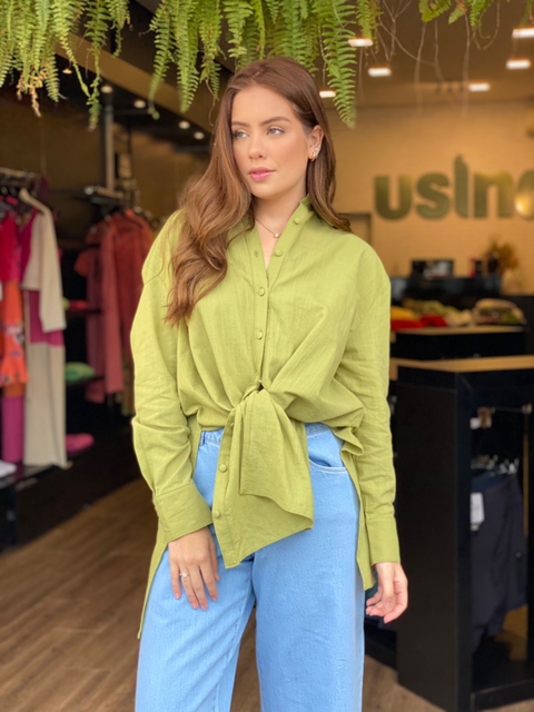 CAMISA NATURE GREEN