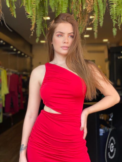VESTIDO MIDI JERSEY - comprar online