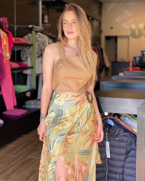 TOP CROPPED CAMEL