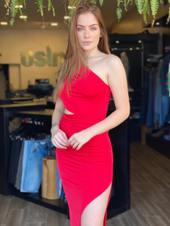 VESTIDO MIDI JERSEY - comprar online