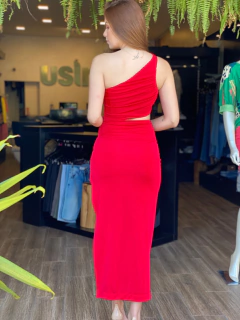 VESTIDO MIDI JERSEY - Usina da moda