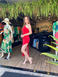 VESTIDO MIDI JERSEY - loja online