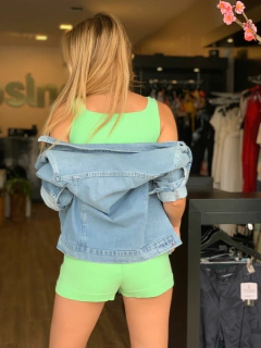 JAQUETA JEANS BASIC ROMA - Usina da moda