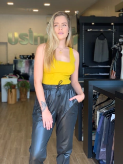 REGATA TRICOT AÇAFRÃO - comprar online