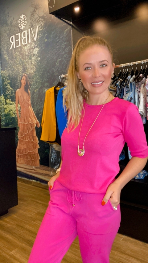 BLUSA TSHIRT TRICOT BARBIE