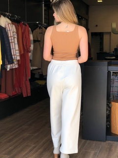 CALÇA CELESTE OFFWHITE - Usina da moda