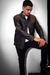 JAQUETA SLIM DE COURO PRETO BLACK - comprar online