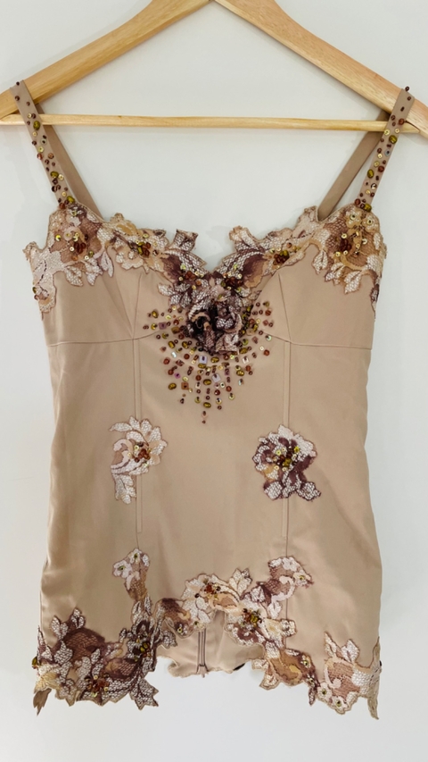 Corset Bordado Aegina